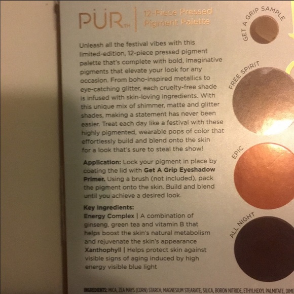 PUR Festival Pressed Pigment eyeshadow pal… - Picture 6 of 6